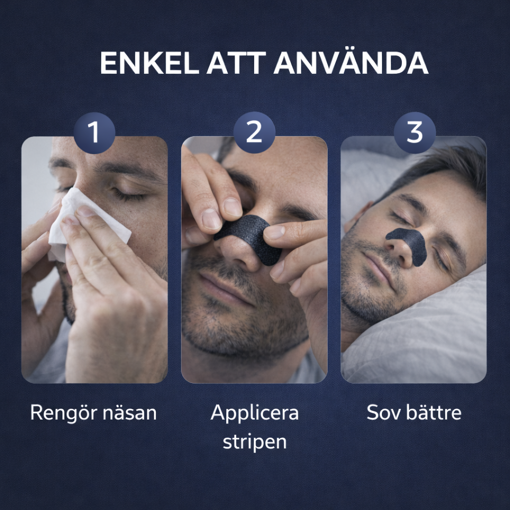 NasalStrips - För snarkfria nätter